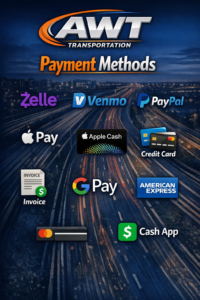 payment method by AWT transportation