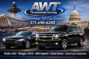 Warrenton Va Car Service Dulles(IAD),Reagan(DCA),BWI Airports